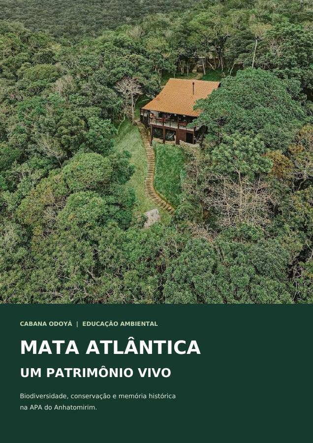 Capa do encarte Mata Atlântica: um patrimônio vivo