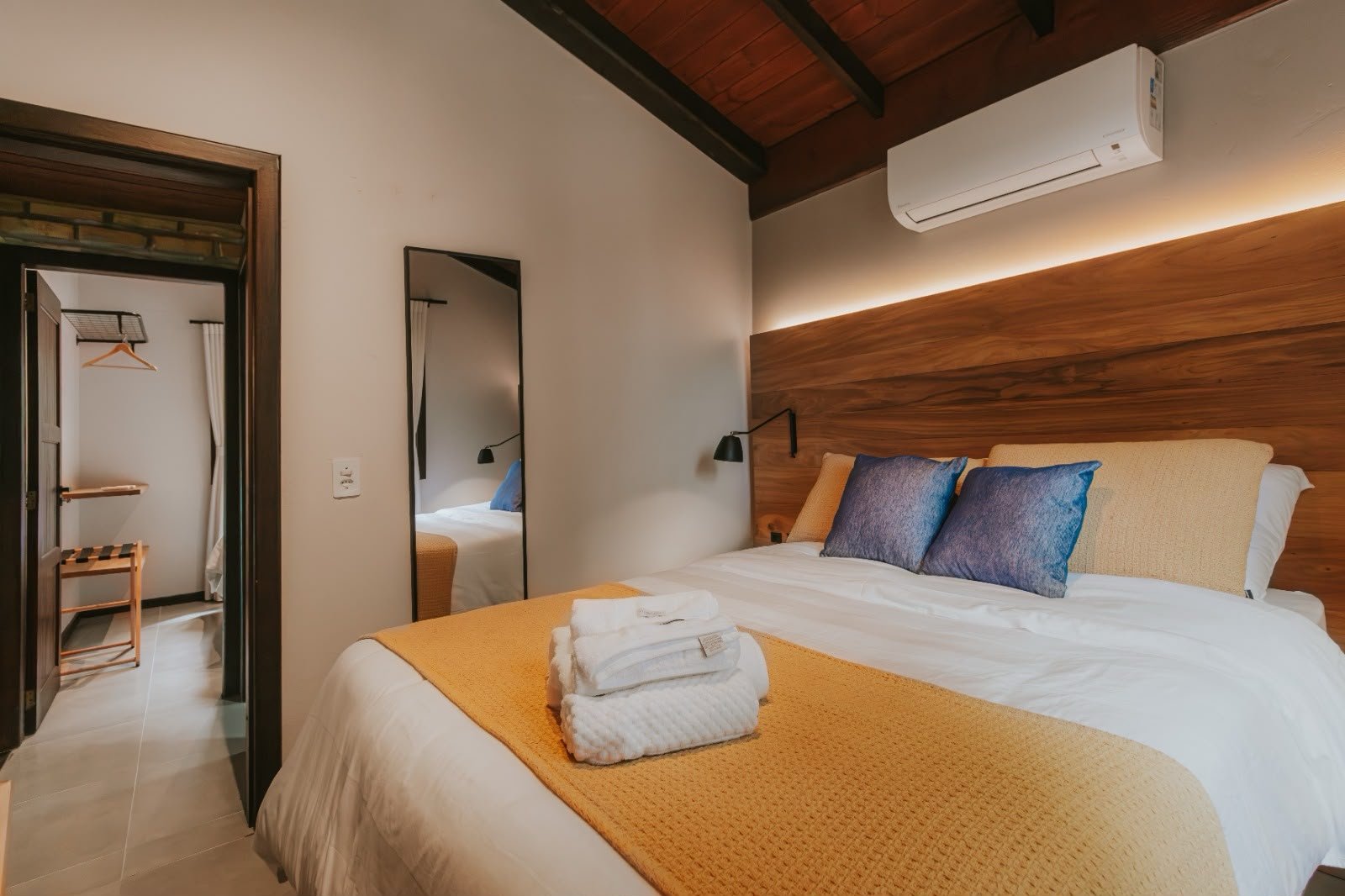 Ambiente e detalhes da Cabana Odoyá